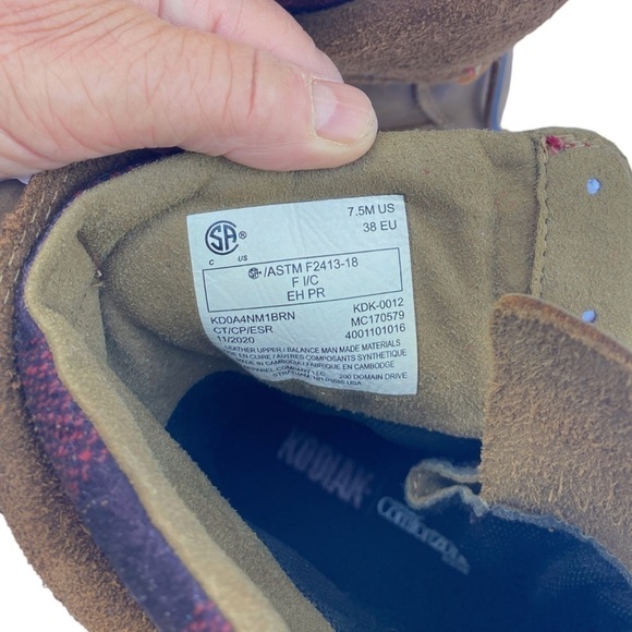 Kodiak Work Boot Mens 7 1/2 - Picture 7 of 16